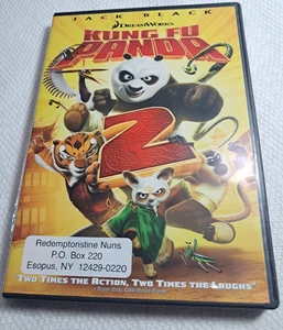 Kung Fu Panda Dream Works DVD Jack Black Animation 2011 Widescreen - Imagen 1 de 2