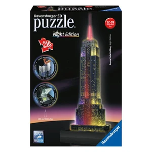 Empire State Building Night Edition 216 Teile 3D Puzzle Ravensburger NEU - Bild 1 von 4