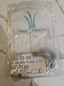 Pin de liberación de cubierta Cub Cadet Mtd 747-3188 - Imagen 1 de 1