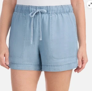 Hilary Radley Women's Tencel Short size XS COLOR BLUE - Picture 1 of 6