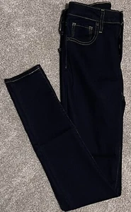 Levi’s 721 High Rise Skinny 26 X 32 Dark Wash Jeans  - Picture 1 of 7