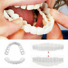 Smile Snap On Upper＆Bottom Set False Teeth Denture Veneers Dental Tooth Cover