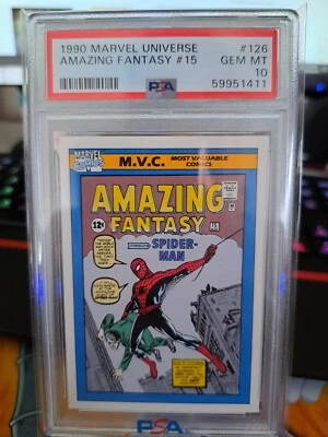 1990 Marvel Universe #126 Amazing Fantasy #126 PSA 10 GEM MINT - Image 1 of 2