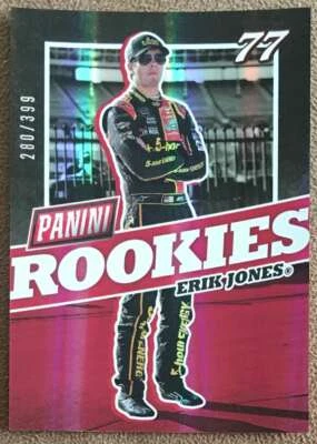2017 Panini The National Rookies Holofoil Erik Jones /399 #R15 - Image 1 of 2