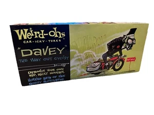 Hawk 16002 Weird-Ohs Davey the Way Out Cyclist Figure Plastic Model Kit Open Box - Picture 1 of 12