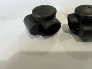 ! VINTAGE NOS CANTILEVER BRAKE COVERS BLACK RUBBER " I THINK THEY ARE" - Picture 1 of 4
