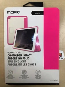 New Incipio Octane Folio Case/Cover For iPad Air 2 NEON PINK - Picture 1 of 2