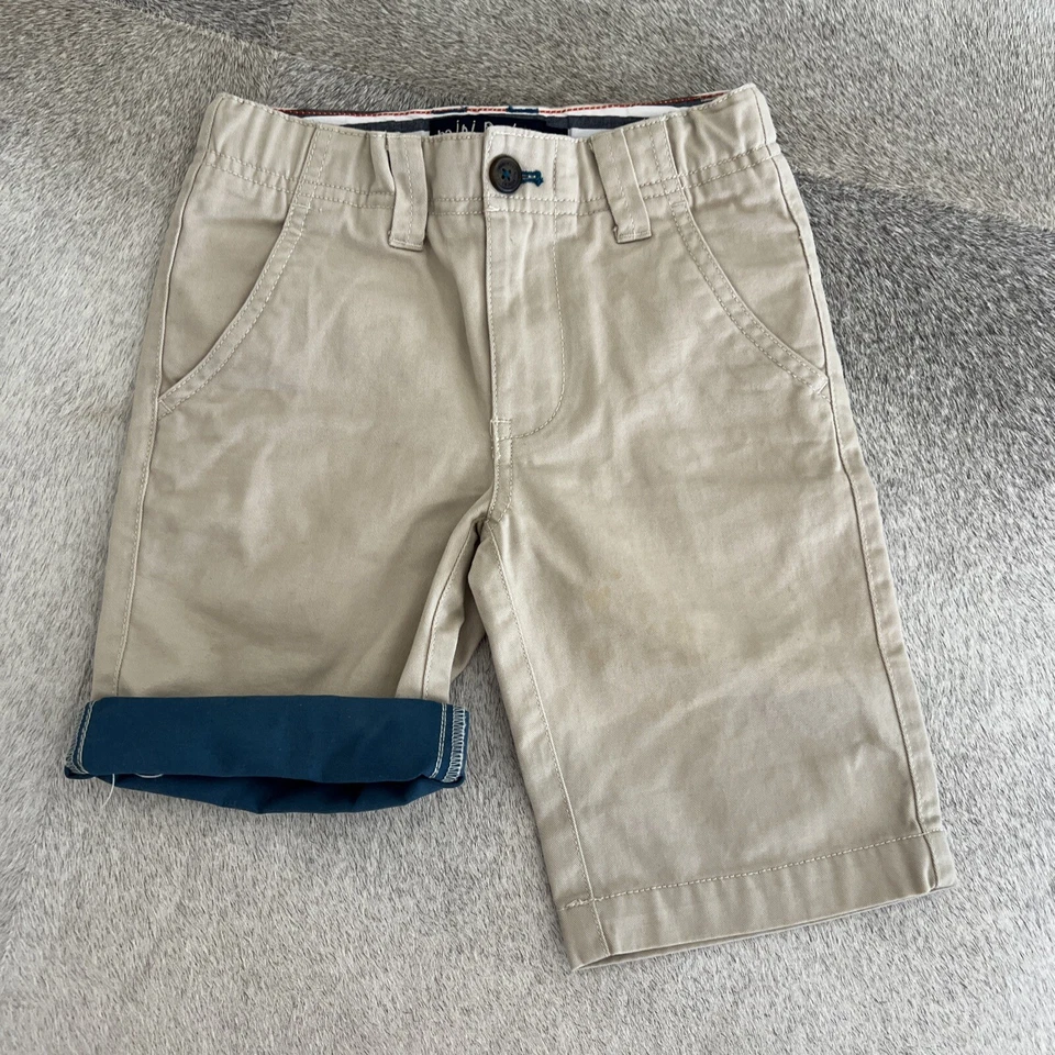 Pantalones Cortos Mini Boden Caqui Niño 6 Beige Tostado Foto 1 de 3