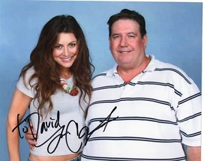 Signed CERINA VINCENT 8x10 Color Photo Actress/ Author Power Rangers Cabin Fever - Picture 1 of 4