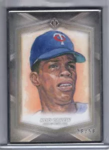 2020 Transcendent Hall of Fame ROD CAREW Framed SKETCH 28/50 Topps Collection - Picture 1 of 1