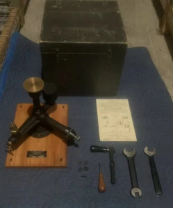 ASHCROFT Typ 1300 Totgewichtsmessgerät Kalibrierung & Tester Set Steampunk Militär - Bild 1 von 12