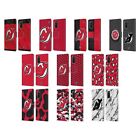 OFFICIAL NHL NEW JERSEY DEVILS LEATHER BOOK WALLET CASE FOR SAMSUNG PHONES 1
