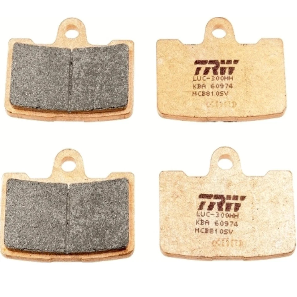 TRW MCB810SV Plaquettes De Frein Sinter Métalliques Avant - Photo 1/2