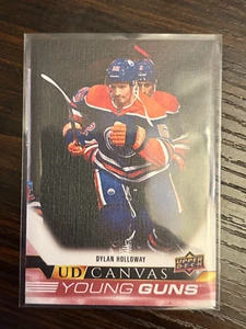 2022-23 Upper Deck Series 2 Canvas Young Guns - Dylan Holloway  - Bild 1 von 2