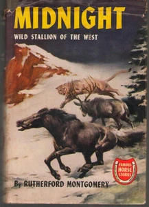 Midnight: Wild Stallion of the West by Rutherford George Montgomery HB/DJ - Picture 1 of 1