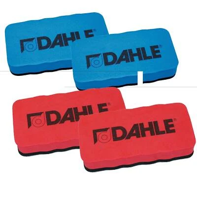 Dahle Whiteboard Schwamm 5,8 x 2 x 11 cm Tafellöscher Magnethaftend 2er Pack
