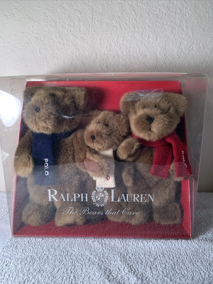 Ralph Lauren Polo Teddy Bears That Care 2001 Breast Cancer Research