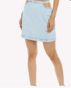 Falda corta WeWoreWhat Indigo Comfort talla XSmall para mujer nueva - Imagen 1 de 12