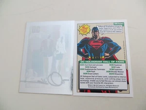 1991 IMPEL DC COSMIC LOIS & CLARK HOLOGRAM CHASE CARD SIGNED WALT SIMONSON, COA - Picture 1 of 2