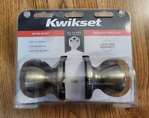 New - Kwikset 400T - Keyed Entry - Doorknob - Unopened Packaging - Bild 1 von 10