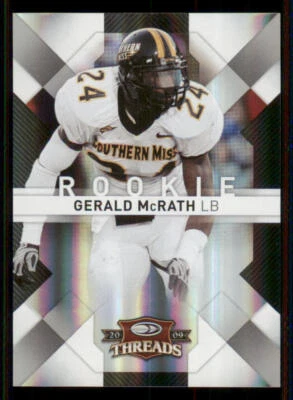 2009 Donruss Threads Silver Holofoil #140 Gerald McRath /250 - Image 1 of 2