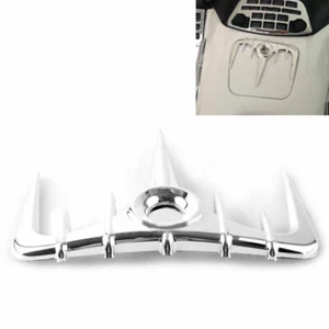 Fit For Honda Goldwing GL1800 GL 1800 2001-11 Chrome Fairing Gas Tank Door Trim - Picture 1 of 12