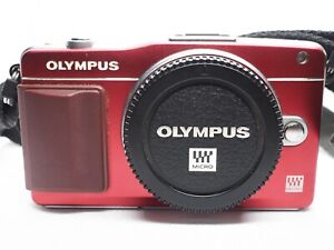 Olympus PEN Mini E-PM2 Body (Red) (Ibis Inoperable)