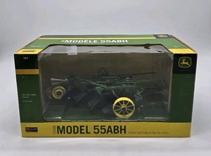 SpecCast John Deere 1948 MODEL 55ABH Three Bottom Plow on Steel DieCast 1/16 NIB - Picture 1 of 10