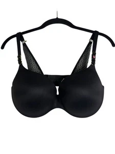 Victoria's Secret Incredible by VS Lined Demi Bra, Black Size 38DDD - Picture 1 of 11