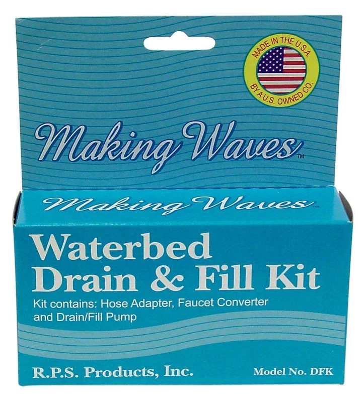 Waterbed Drain and Fill Kit No DFK RPS Products Inc 3pk