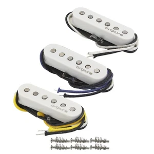 OriPure TSF558 Vintage Alnico 5 Staggered Weiß Single Coil Tonabnehmer Set - Bild 1 von 12