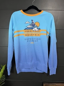 Felpa girocollo DISNEY Forbidden Mountain Animal Kingdom merch ufficiale usata in ottime condizioni - Foto 1 di 8