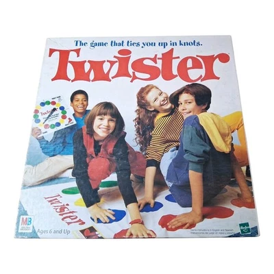 Vintage 1998 Twister Game by Milton Bradley Hasbro Ages 6+ Complete - Image 1 of 4