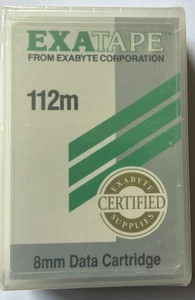 NEW SEALED EXATAPE 112M 8MM DATA TAPE FROM EXABYTE CORPORATION - Picture 1 of 1