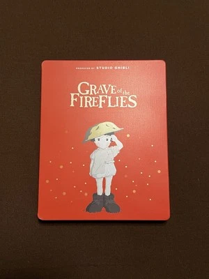 Grave Of The Fireflies Steelbook Bluray Studio Ghibli Sentai Limited Edition - Image 1 of 4