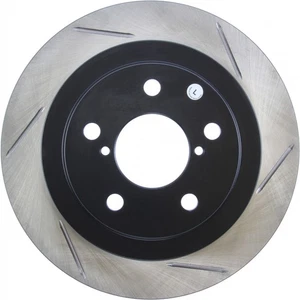 StopTech For Subaru Impreza 1993-2007 Brake Rotor Sport Slotted Rear Driver Side - Picture 1 of 9