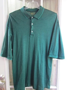 Camisa polo de manga corta de manga corta de la colección Bobby Jones hecha en Italia para hombres XL - Imagen 1 de 5