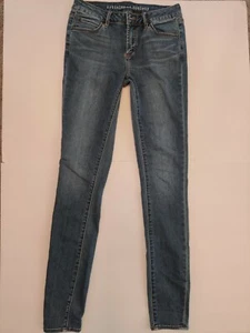 Articles Of Society Mya Skinny Paris Low Rise Mid Wash Stretch Jeans Größe 26x31 - Bild 1 von 12