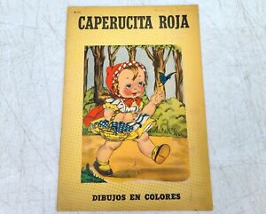 Caperucita Roja Little Red Riding Hood Spanish Childrens Book c1942 Samuel Lowe