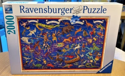 Ravensburger Constellations Astrology Stars 2000 Pc 29X38 Jigsaw Puzzle 174409 - Image 1 of 4