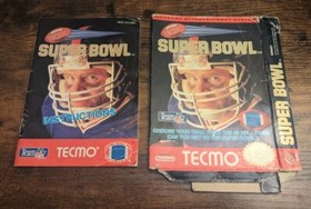 Tecmo Super Bowl (Nintendo Entertainment System, 1991) NES Box & Manual Only