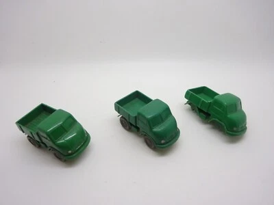 Wiking: Confezione Di 2 Modelli Unimog, Non Vetrati (Schub179) - Immagine 1 di 2