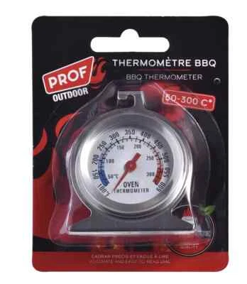 Prof Backofenthermometer - BBQ Thermometer - Metall Skala - bis 300°C Ø 60mm - Bild 1 von 4