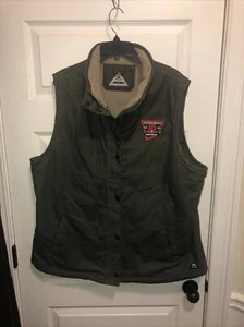 Ridge cut Lady’s canvas fleece lined vest 2X green tractor supply 85th anniver - Picture 1 of 9