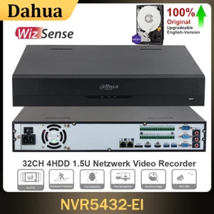Dahua NVR5432-EI 32 MP 32 canales NVR seguridad video audio grabadora reproducción - Imagen 1 de 7