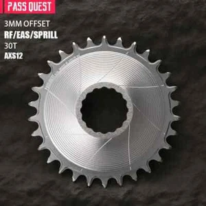 Direct Mounted Chainring Offset 3mm Closed Sprocket for Race Face Atals/Turbine - Picture 1 of 32