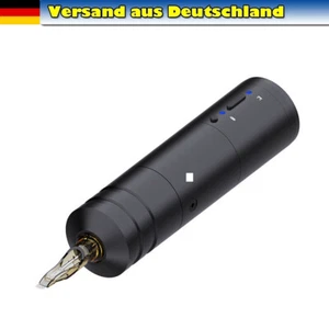 Máquina de tatuaje inalámbrica Rotary Pen Kit motor fuerte carga rápida batería fuente de alimentación - Imagen 1 de 12