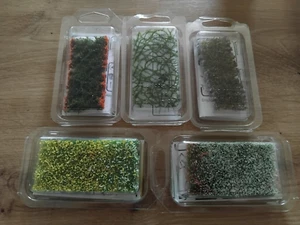 Silhouette Lot de touffes pour diorama trains HO et N et warhammer - Imagen 1 de 1