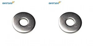 2PCS 90201-10M01 Plate Washer Propeller Nut For Yamaha 6-15HP Outboard - Picture 1 of 5