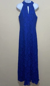 Decode 1.8 Lace Full Length Formal Evening Dress Gown SZ 10 NEW - Picture 1 of 7